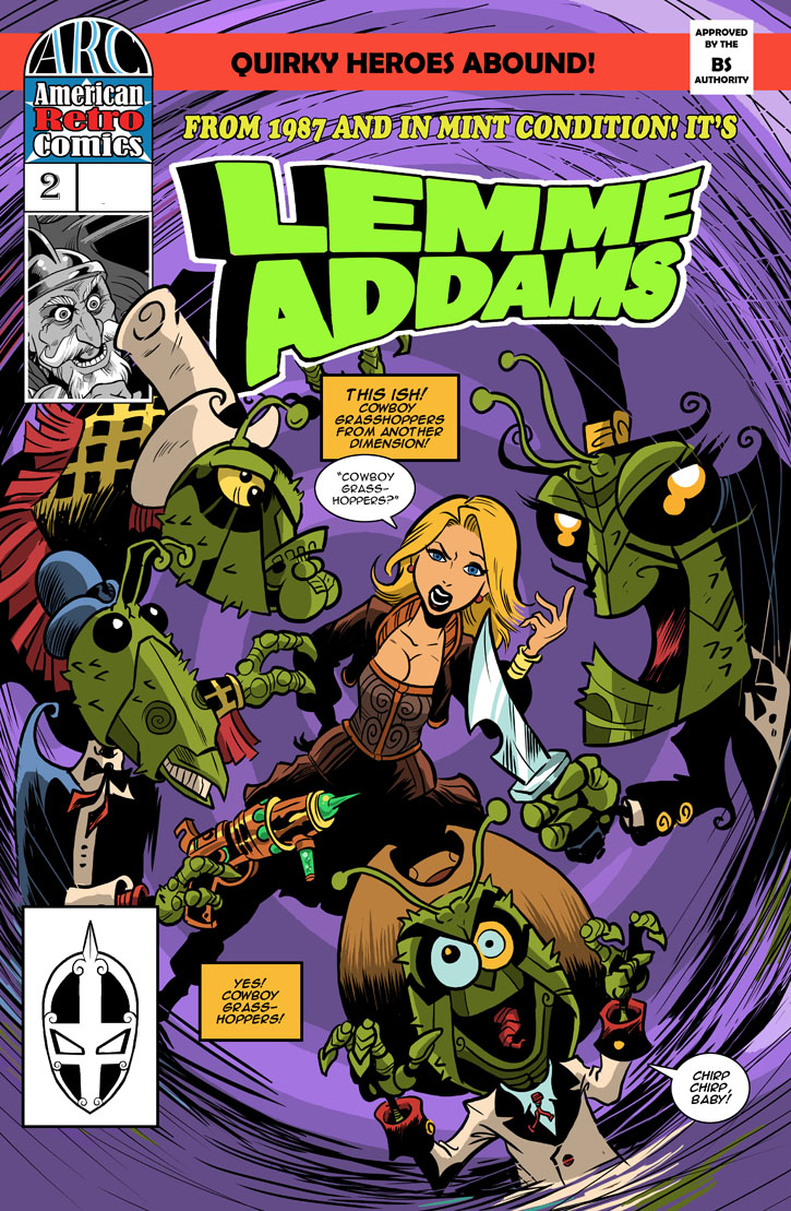 Lemme Addams Issue 2 cover